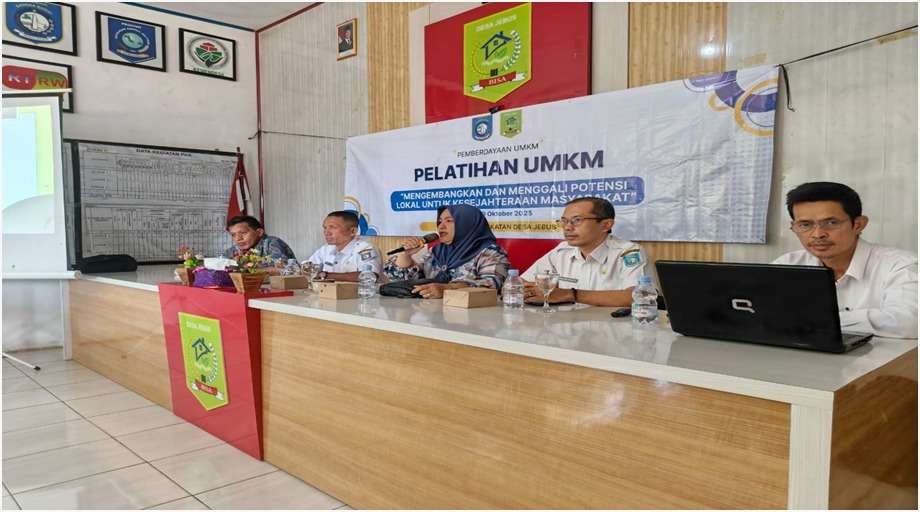 Pelatihan UMKM Desa Jebus