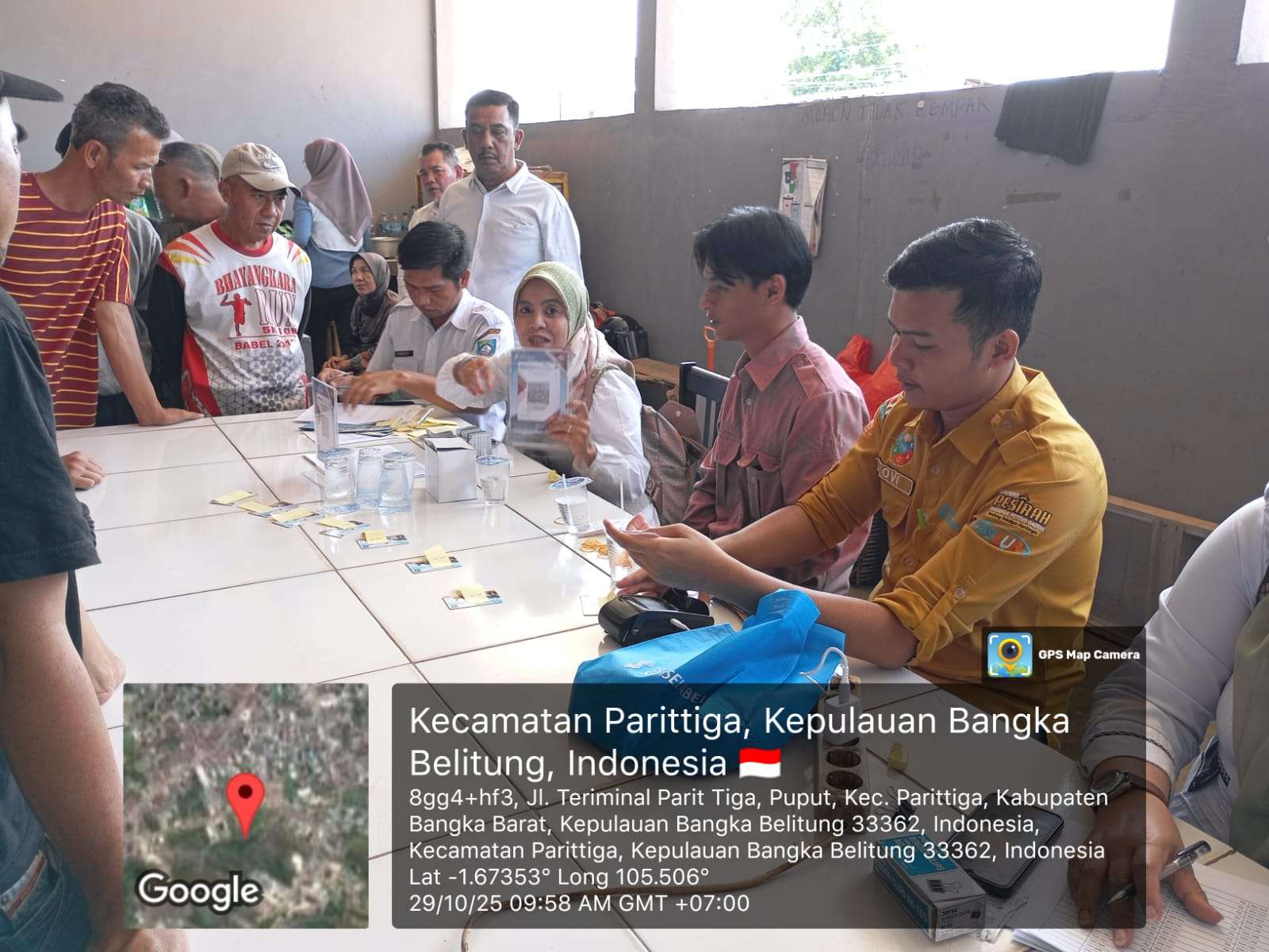 Pemungutan Retribusi dan Pendataan Alat UTTP Pasar Parittiga 
