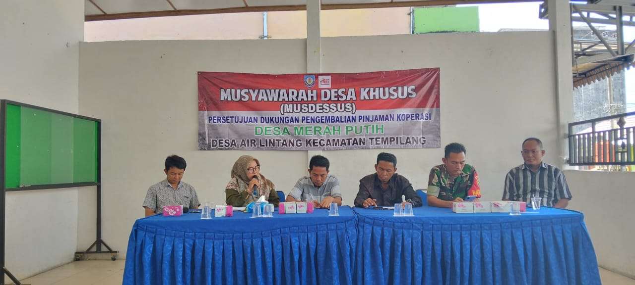 Musdesus Koperasi Desa Merah Putih Desa Air Lintang