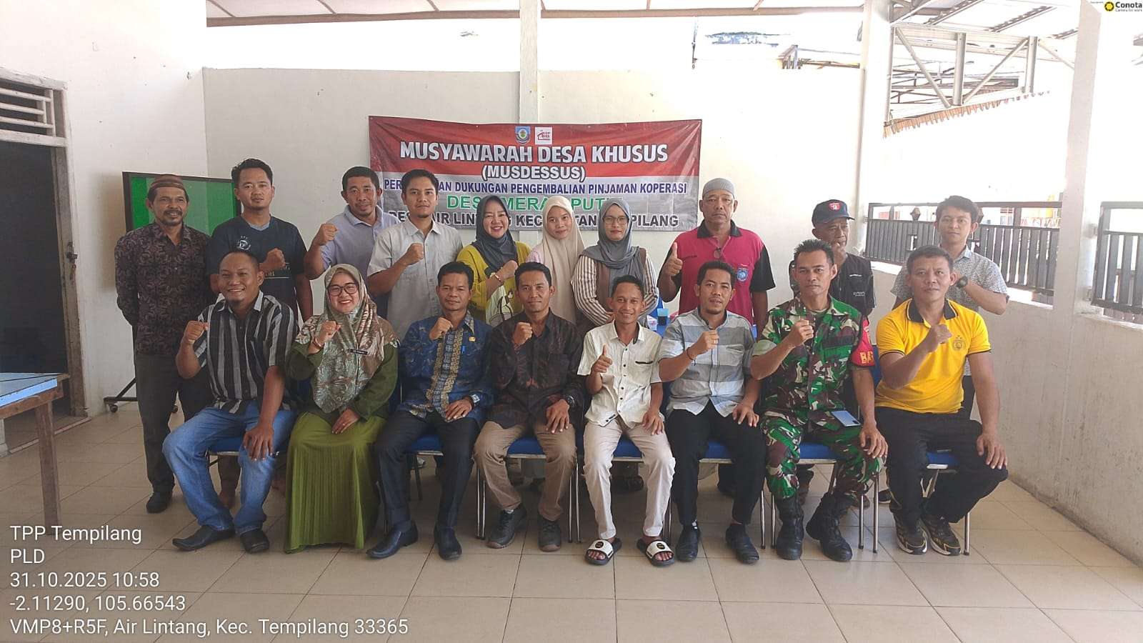 Musdesus Koperasi Desa Merah Putih Desa Air Lintang