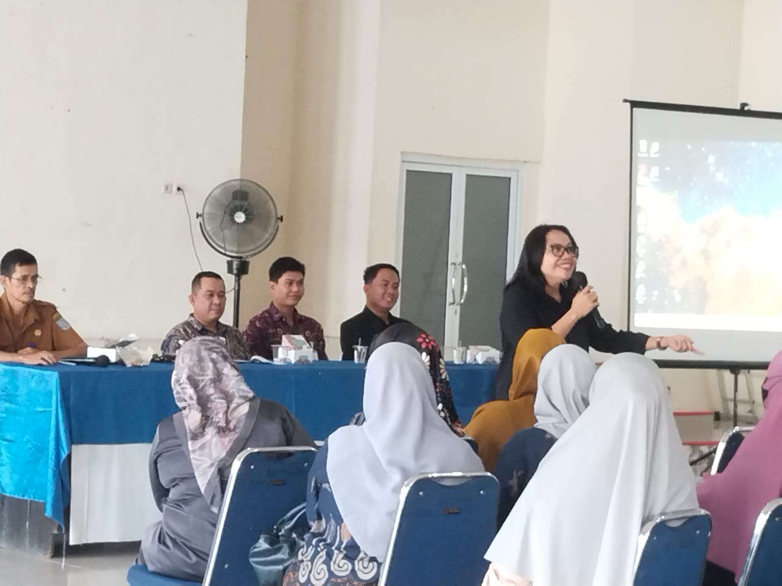 Foto Kegiatan Sosialisasi Fasilitas Pembiayaan KUR Goes To Desa Th 2025