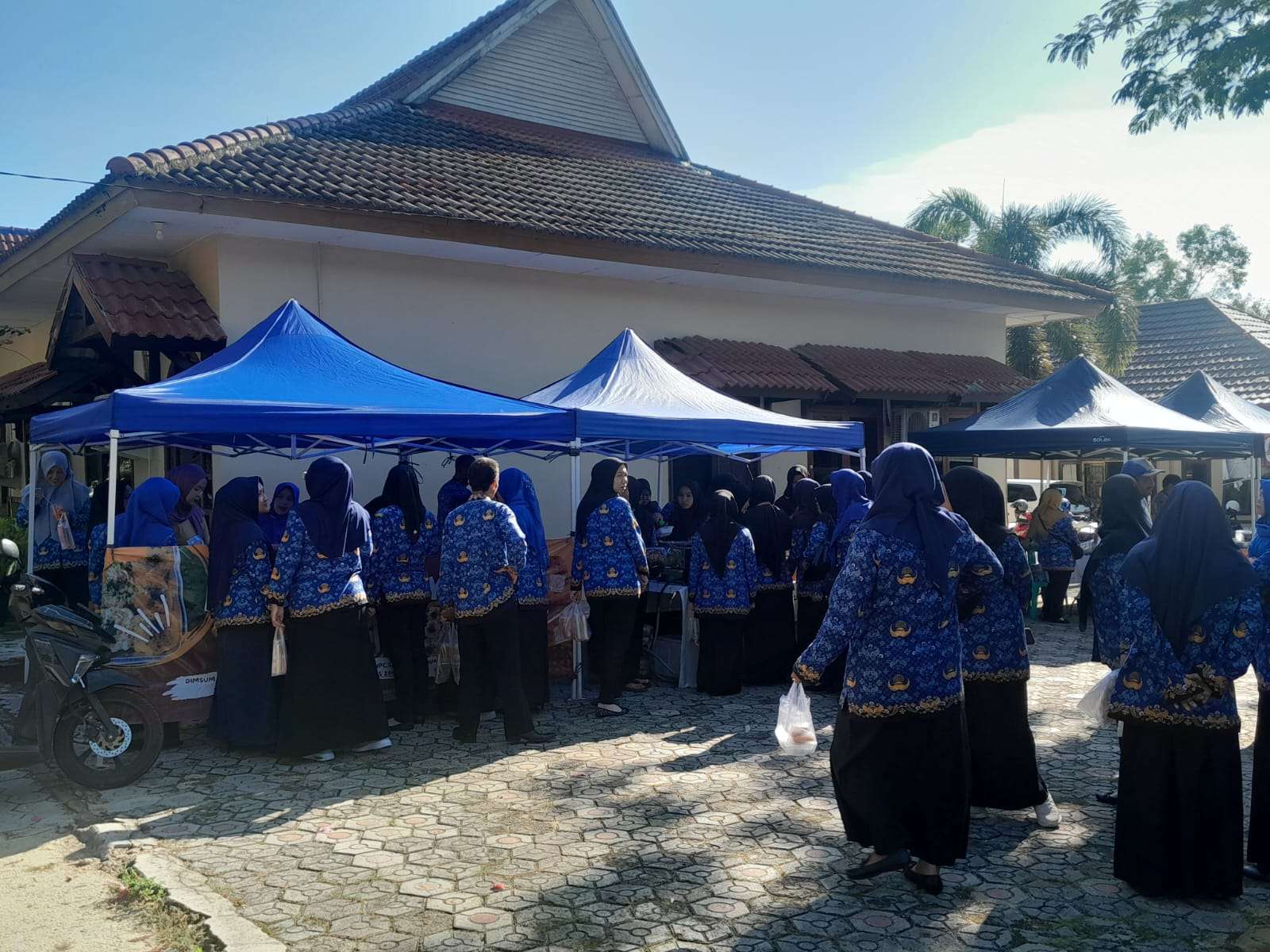 foto kegiatan pasar UMKM
