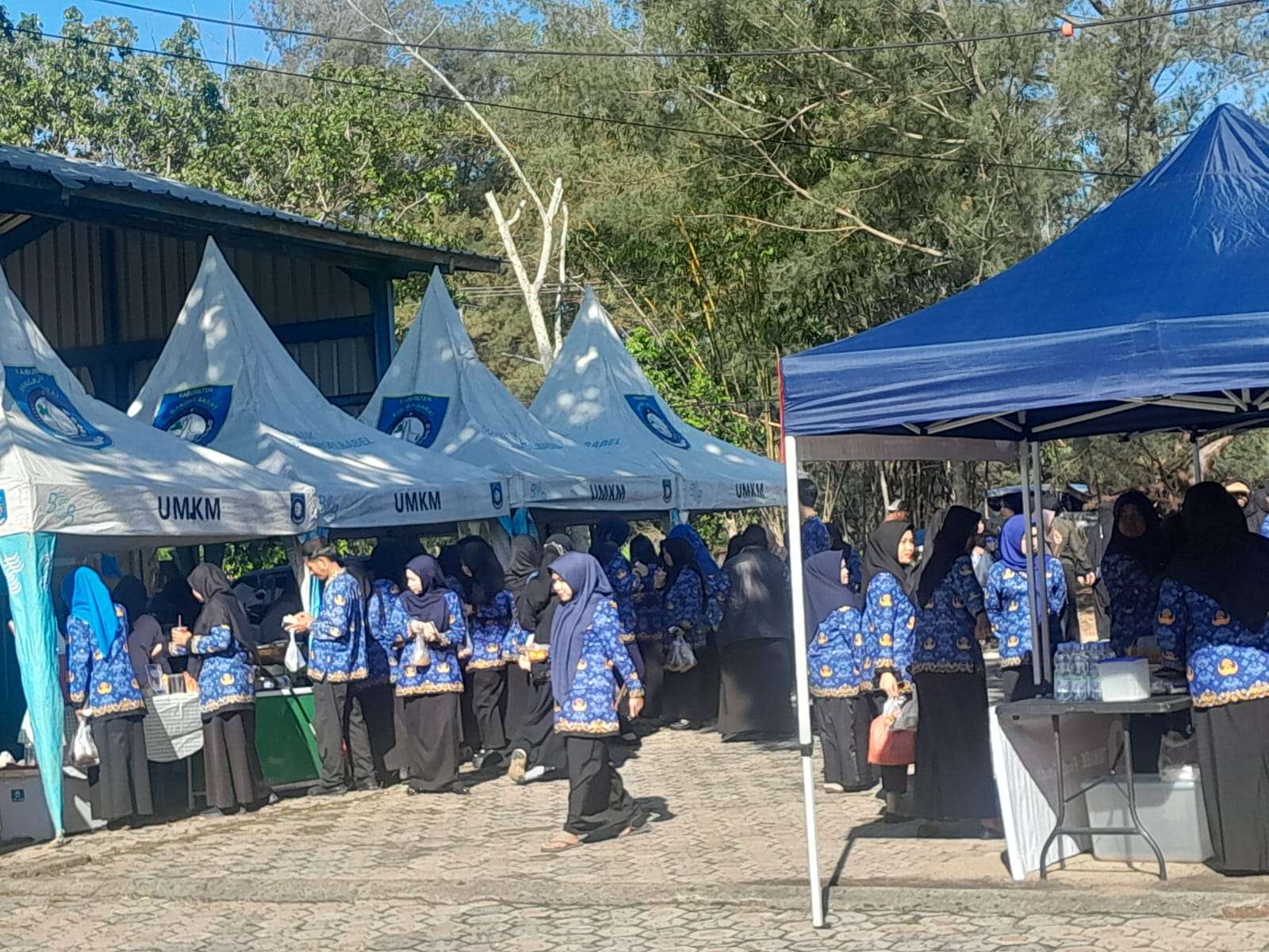 foto kegiatan pasar UMKM
