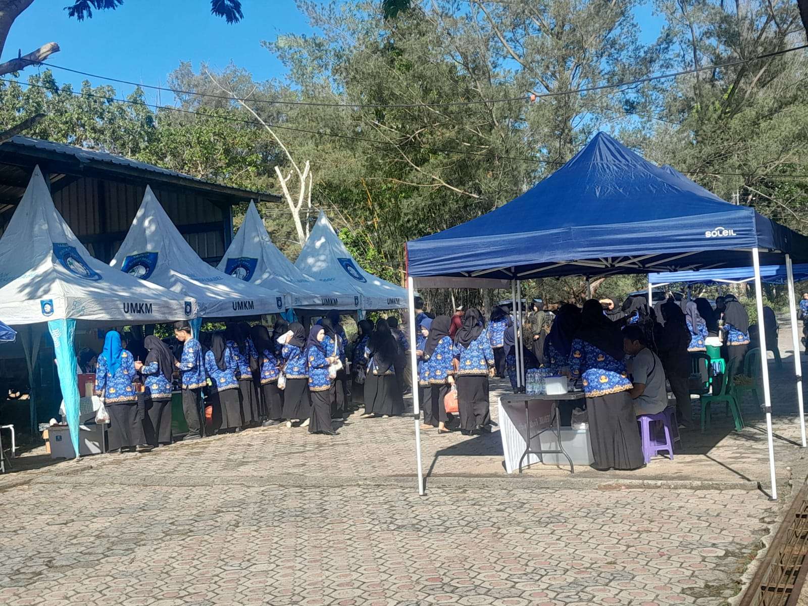 foto kegiatan pasar UMKM