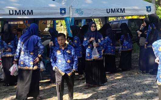 foto kegiatan pasar UMKM