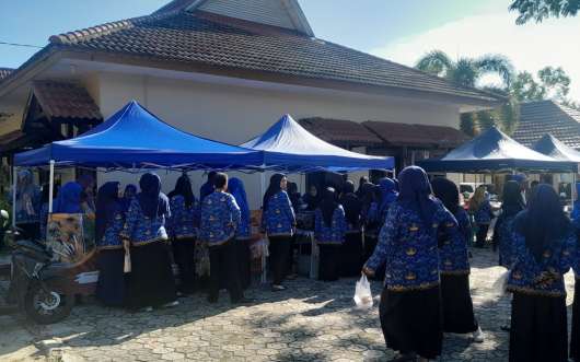 foto kegiatan pasar UMKM