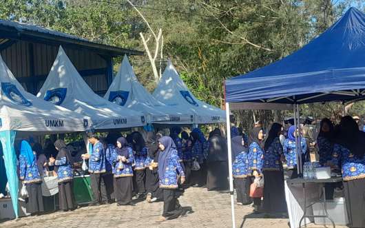 foto kegiatan pasar UMKM