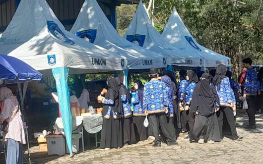 foto kegiatan pasar UMKM