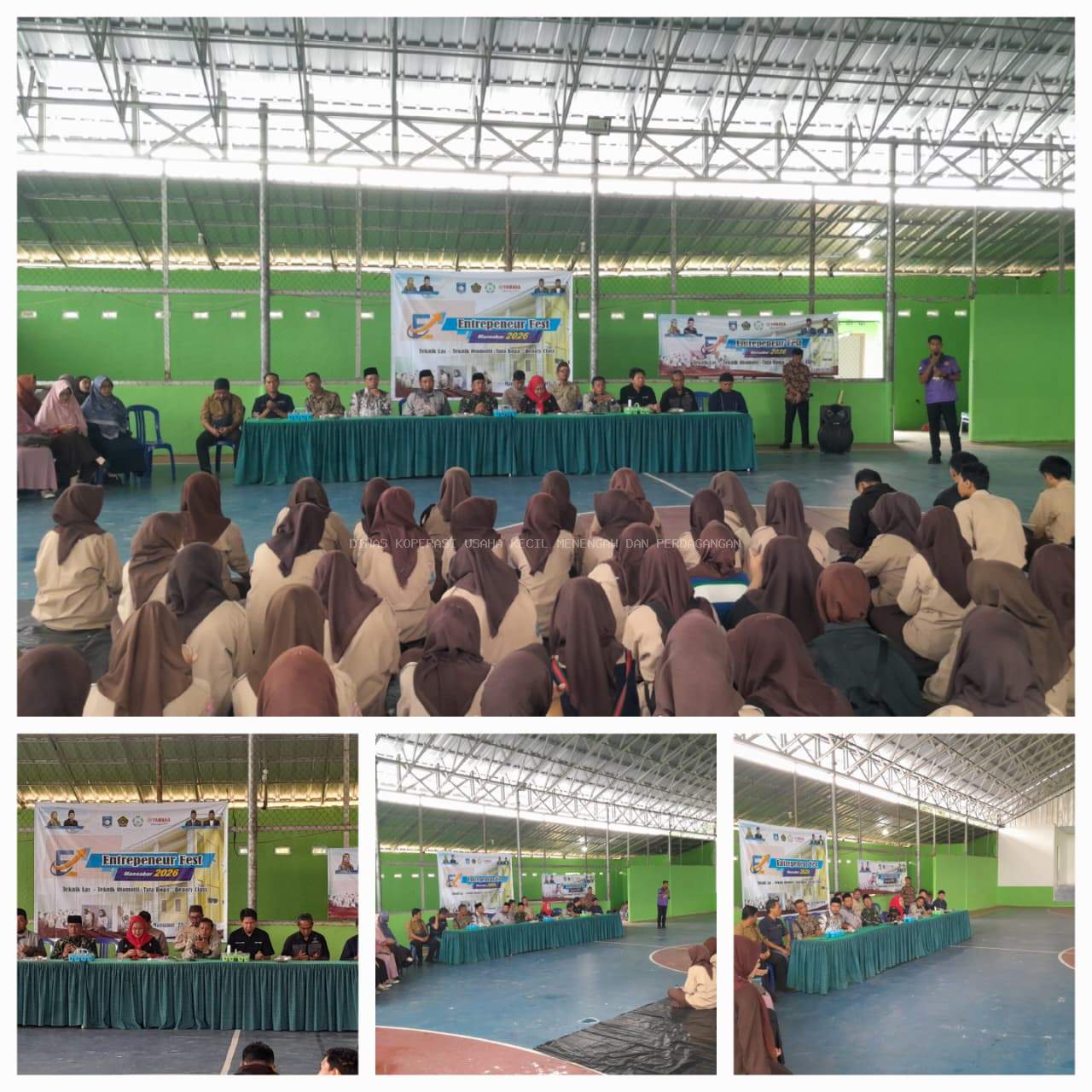 DKUP Menghadiri Kegiatan Pembukaan Program Entrepeneur Fest 2026 MAN 1 Bangka Barat
